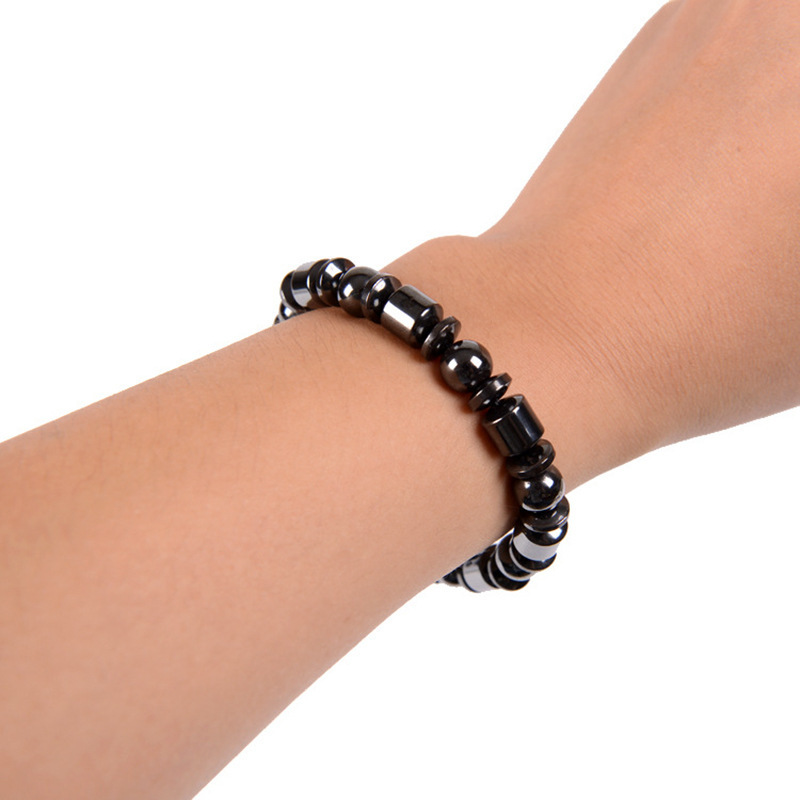 Weight Loss Black Stone Magnetic Therapy Braclet - Image 3